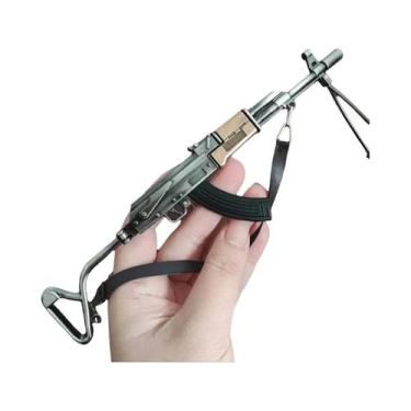 Imagem de Modelo De Mini Rifle De Liga Dobrável De 20CM PUBG Jedi Brinquedo Orna