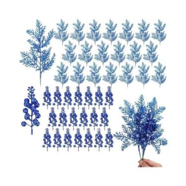 Imagem de Buquê De Folhas De Frutas Artificiais 10 Peças Decoração De Árvore De 