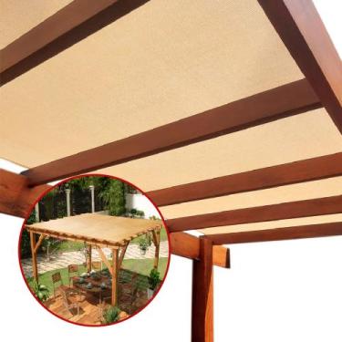 Imagem de Tela Cobertura Para Pergolado Sombrite 90% Várias Cores 4x1 Metro Line