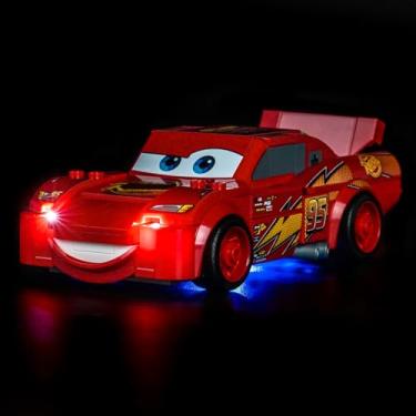 Imagem de BrickBling LED Light Compatible with Lego Speed ChampionsLightning McQueen 77255 - Not Come with Car (77255)