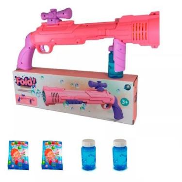 Imagem de Lança Bolha De Sabão Super Bolhas - Kapbom, Rosa