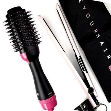 Imagem de Prancha De Cabelo Philco Titanium Profissional Salão Digital Ions 450f