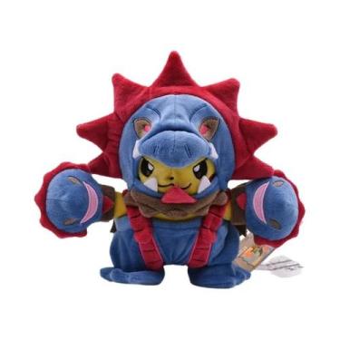 Imagem de Brinquedos De Pelúcia Cos Eevee Pikachu Lucario De 20CM, Bonecos De An