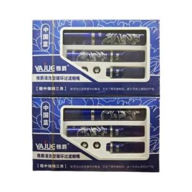 Imagem de Filtro De Cigarro Reutilizável Ecológico 2024 Redutor De Alcatrão Port