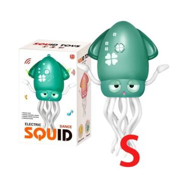 Imagem de Brinquedo Interativo Polvo Dançante Para Bebês Com Música E Luzes Simu