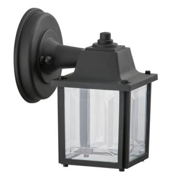 Imagem de Arandela Vintage Preta Bivolt Luminária 16x20cm Lâmpada E27 Quarto Cab