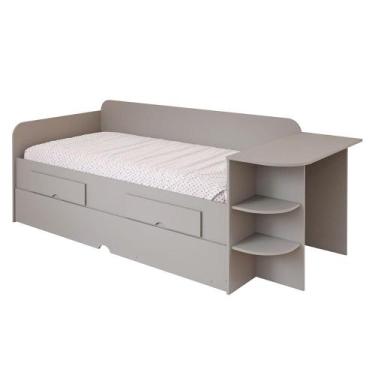 Imagem de Bicama Helena com Escrivaninha e Prateleiras Permobili Fendi