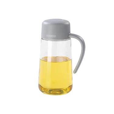 Imagem de Garrafas de óleo de oliva garrafa de óleo de vidro garrafa de óleo de cozinha e vinagre reutilizável garrafa de óleo de derramamento lecythus (B)