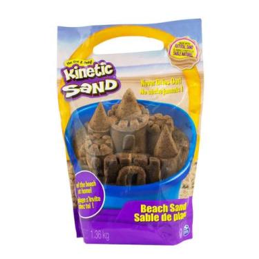 Imagem de Areia cinética - massaareia praia - embalagem com 1,36 kgs - Sunny Bri