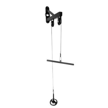 Imagem de Mono Cross Over Duas Roldanas Suporte para Anilhas Academia - Rei Do F