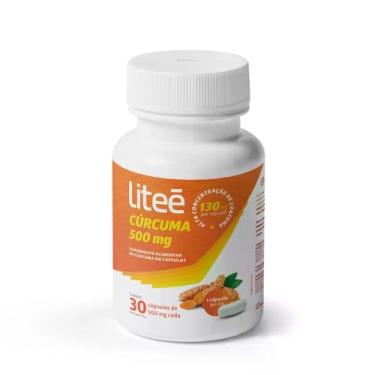 Imagem de Cúrcuma Longa 500Mg - 130Mg - 30 Cápsulas Litee Farma