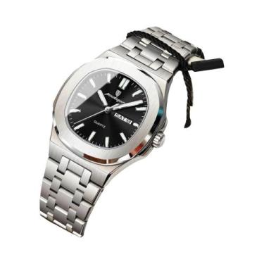 Imagem de Relógio Feminino À Prova d'Água Em Aço Inoxidável Luminoso Com Quartzo