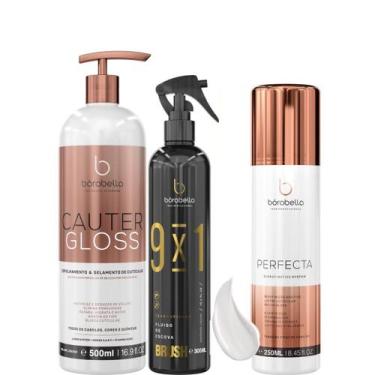 Imagem de Borabella Cauter Gloss 500ml + Fluido 300ml + Perfecta 250ml