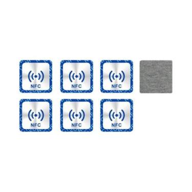 Imagem de Etiqueta NFC Adesiva 13.56MHz 213pcs Ntag213 Adesivos RFID Para Automa