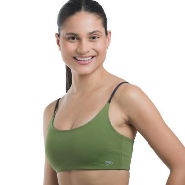 Imagem de Top Alcinha MY Fitness Army Green | Marcio May Sports-Feminino