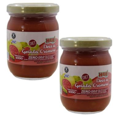 Imagem de Doce de goiaba cremoso diet hue 210g - kit 2 unidades