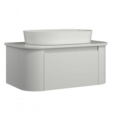 Imagem de Gabinete Suspenso Para Banheiro Estela 1g 80cm Branco