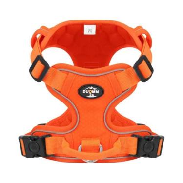 Imagem de Coleira Peitoral Refletiva Ajustável Para Cães De Porte Médio E Grande