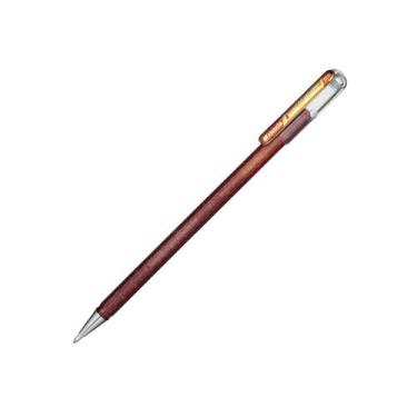 Imagem de Caneta hybrid dual metallic 1.0mm pentel escolha a cor, LARANJA/AMAREL