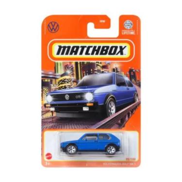 Imagem de Miniatura Carrinho De Ferro Matchbox - MATTEL, Volkswagen golf mk 1