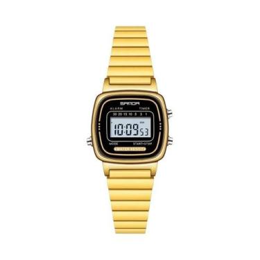 Imagem de Relógio Digital Elegante À Prova d'Água Com Display LED Para Mulheres 