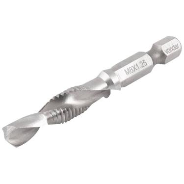 Imagem de Broca Hss Aço Rápido Com Macho Para Rosca M8 Vonder