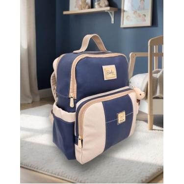 Imagem de Mochila Bolsa Costas Maternidade Menino Menina Enxoval - Linha Deluxe 