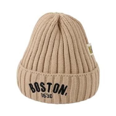 Imagem de Gorro De Inverno Quente Para Meninas E Meninos, Boné De Tricô Vintage 