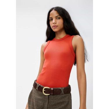 Imagem de Regata Básica Feminina Slim Neck-Feminino