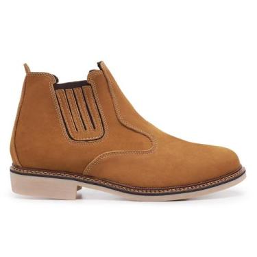 Imagem de Botina Masculino Chelsea Cano Curto Macia Moderna Bota Latex - Vwaboot