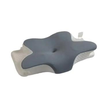 Imagem de Travesseiro De Espuma Viscoelástica Borboleta Com Suporte Cervical, Al
