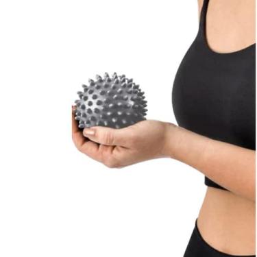 Imagem de Bola de Massagem Cinza 9cm Hidrolight
