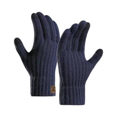 Imagem de Luvas De Lã Quentes De Inverno Para Homens, Unissex, Proteção Contra O