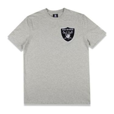 Imagem de CAMISETA NEW ERA REGULAR LAS VEGAS RAIDERS NFL CINZA-Masculino
