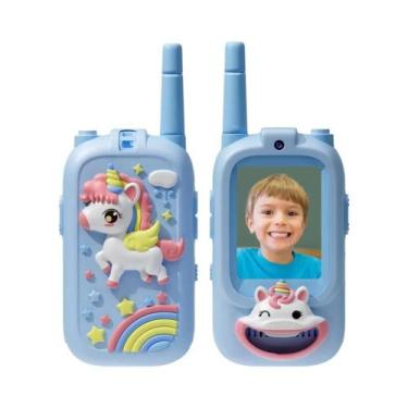 Imagem de Kit Com 2 Walkie Talkies Recarregáveis Para Crianças, Para Acampamento