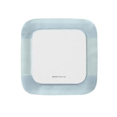 Imagem de Kit Curativo Biatain Silicone Ag 15x15 - 5 Unidades