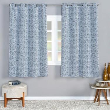 Imagem de Cortina Sorento 4,00m x 2,50m Jacquard Corta Luz Sala Quarto Apartamen