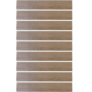 Imagem de Kit Piso Vinílico BSL3838 Vinil Importado 91x15,2CM Autocolante Residencial Interno Marrom