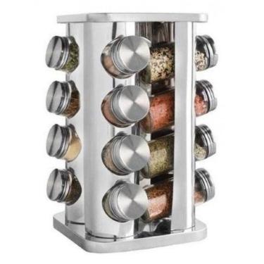 Imagem de Porta Tempero De Alumíno 16 Potes