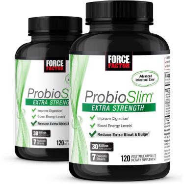 Imagem de Suplemento probiótico Force Factor ProbioSlim Extra Strength-Unissex