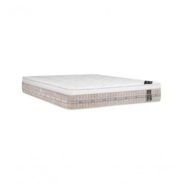 Imagem de Colchão Casal Molas Bonnel Premium One Face Tecnopedic Bege Colchões C