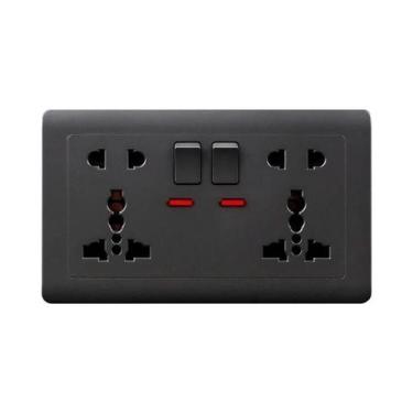 Imagem de Tomada Universal Multifuncional Com Controle De Interruptor AC 100-250