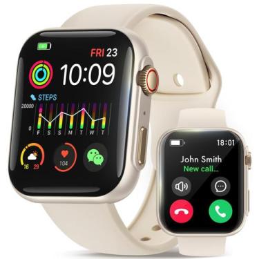 Imagem de Relógio inteligente Zombazi 1,98" para homens e mulheres com mais de 1