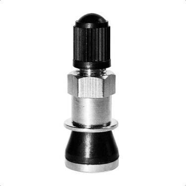 Imagem de Kit 100 Bicos Válvula Pneus Sem Câmara Moto Metal - ROTTA 376