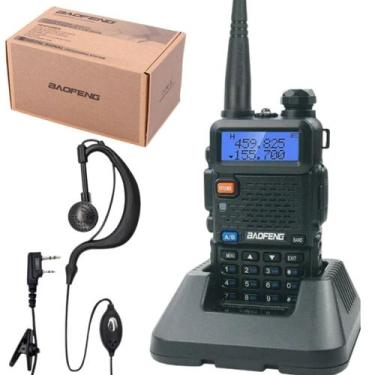 Imagem de Rádio Comunicador Baofeng Modelo UV-5R Original UHF VHF