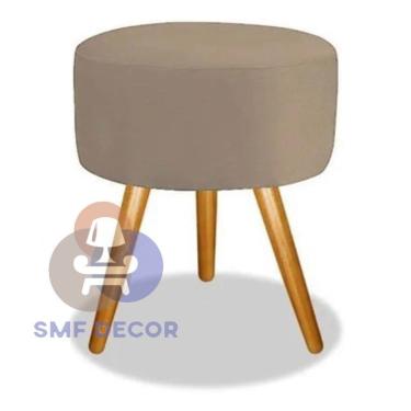 Imagem de Puff Redondo Pés Palito