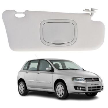 Imagem de Quebra sol c/ caixa espelho fiat stilo 2003-2010 ld esquerdo - NEWTEC 