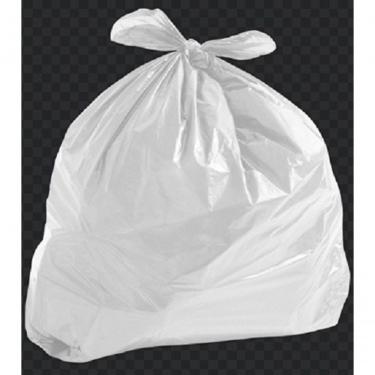 Imagem de Saco de Lixo Supereforçado 100 Litros para Resíduos Não Pontiagudos sem Odor Branco Pac...