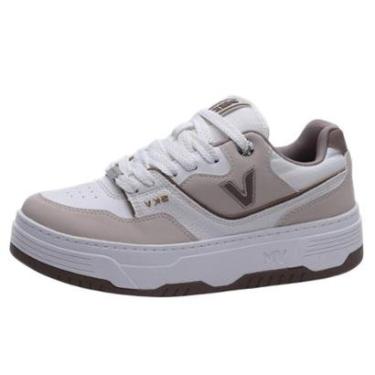 Imagem de Tenis Feminino Dia a Dia Leve Tendência Casual Via Marte-Feminino