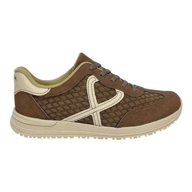 Imagem de Tênis Mississipi Jogging Casual MF851 Marrom Titanium-Feminino